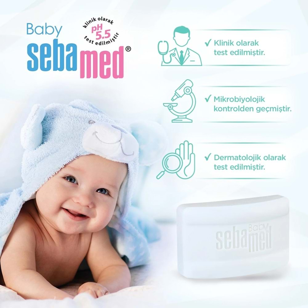 Sebamed Bebek Sabunu 100Gr Kompakt (4 Lü Set)