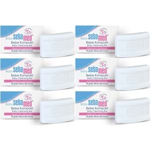 Sebamed Bebek Sabunu 100Gr Kompakt (6 Lı Set)