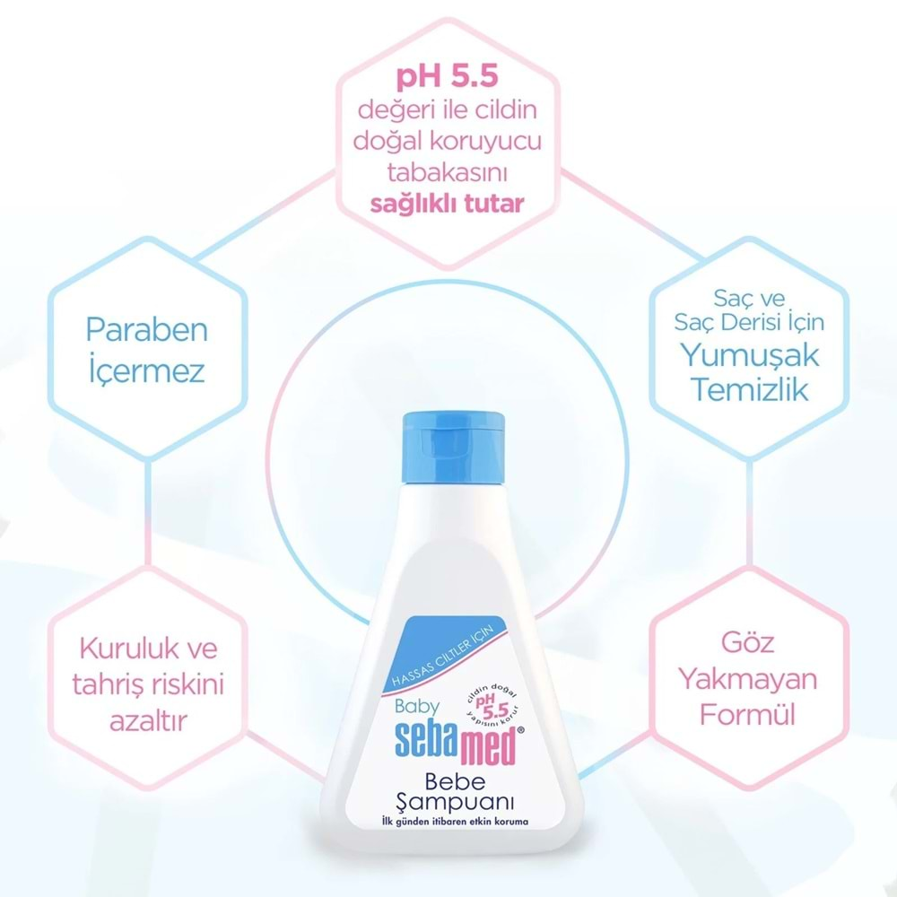 Sebamed Bebek Şampuanı 250ML (3 Lü Set)