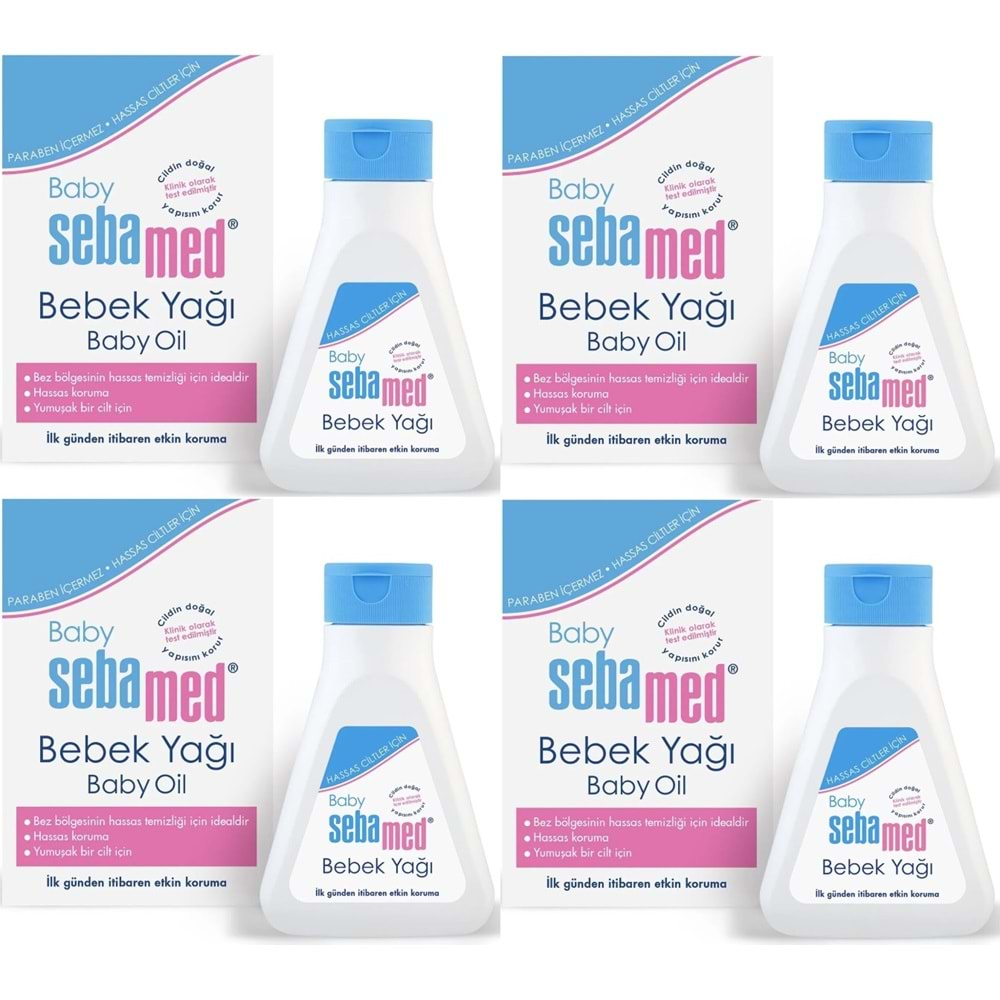 Sebamed Bebek Yağı 150ML (4 Lü Set)