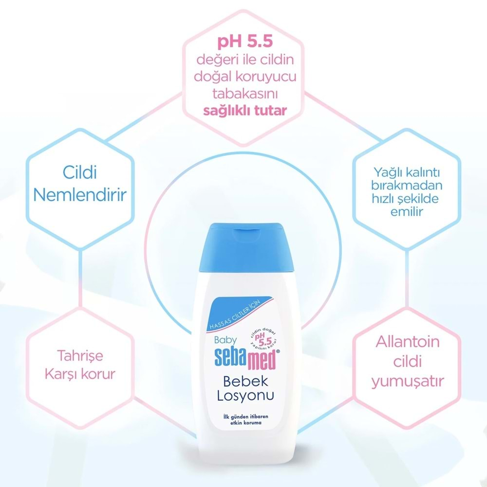 Sebamed Bebek Losyonu 200ML (5 Li Set)