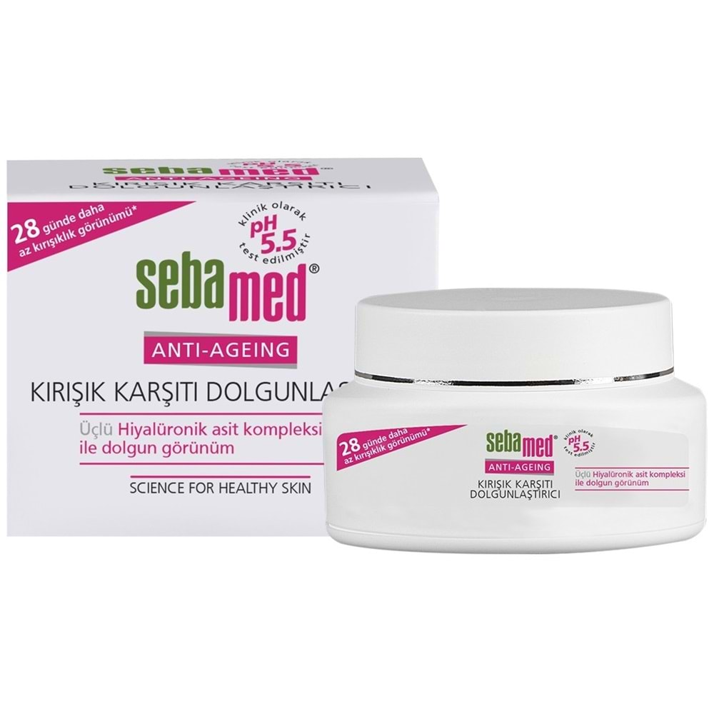 Sebamed Kırışıklık Karşıtı Dolgunlaştırıcı Antı-Ageıng Krem 50ML (2 Li Set)