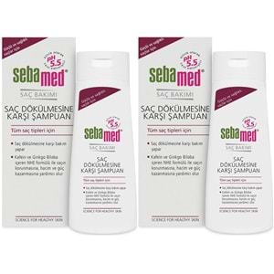 Sebamed Şampuan 400ML Saç Dökülmesine Karşı (Tüm Saç Tipleri için) (2 Li Set)