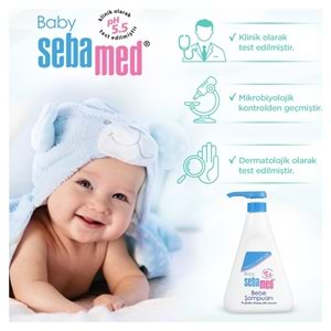 Sebamed Bebek Kremi 200ML+ Sebamed Bebek Şampuanı 500ML +Sebamed Bebek Pişik Kremi 50ML Avantaj Set