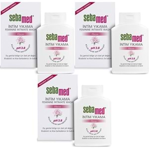 Sebamed İntim Likit 200ML (Genital Bölge Temizleyici) (3 Lü Set)