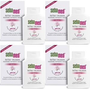 Sebamed İntim Likit 200ML (Genital Bölge Temizleyici) (4 Lü Set)