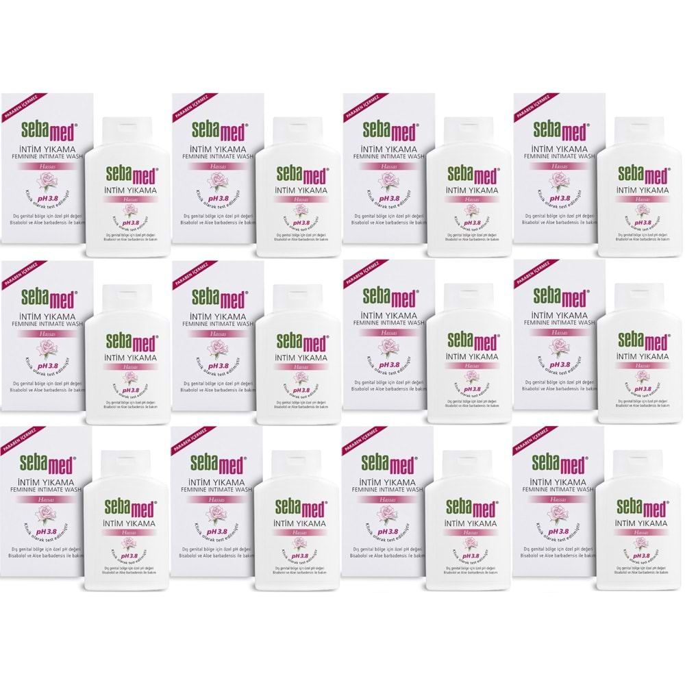 Sebamed İntim Likit 200ML (Genital Bölge Temizleyici) (12 Li Set)