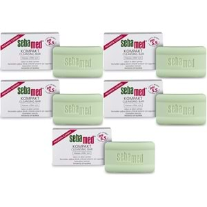 Sebamed Sabun Kompakt Hassas Cilt 100GR (5 Li Set)