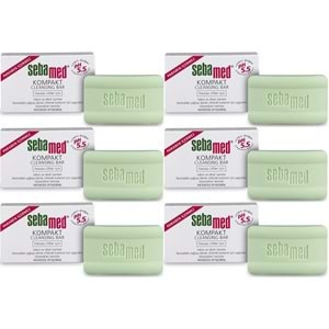 Sebamed Sabun Kompakt Hassas Cilt 100GR (6 Lı Set)