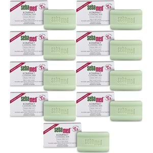 Sebamed Sabun Kompakt Hassas Cilt 100GR (9 Lu Set)