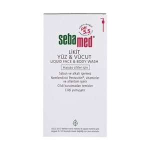 Sebamed Yüz ve Vücut Temizleyici Likit 1000ML (4 Lü Set)