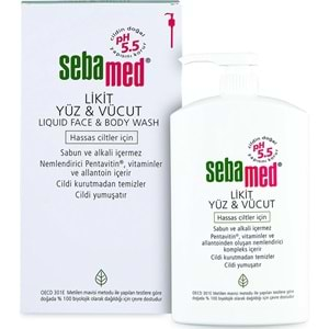 Sebamed Yüz ve Vücut Temizleyici Likit 1000ML (6 Lı Set)