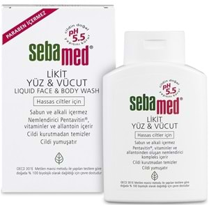 Sebamed Yüz ve Vücut Temizleyici Likit 200ML (4 Lü Set)