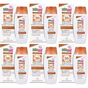 Sebamed Sun Care Çok Yönlü Koruyucu Güneş Losyonu 50+ Faktör 150ML (6 Lı Set)