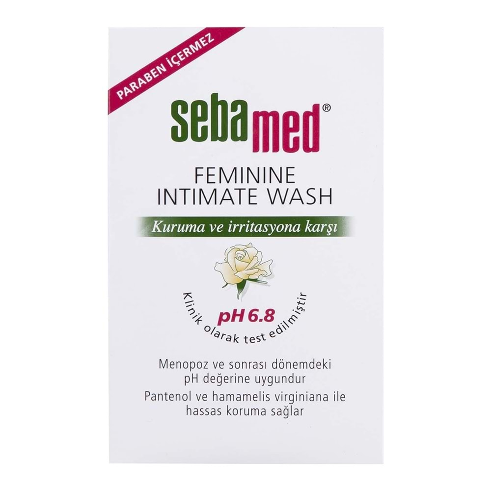 Sebamed İntim Menapoz Likit 200ML PH6.8 (Genital Bölge Temizleyici) (4 Lü Set)