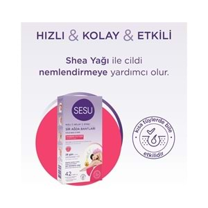 Sesu Sir Ağda Bandı 42 Li Pk Hassas Cilt (3 Lü Set)