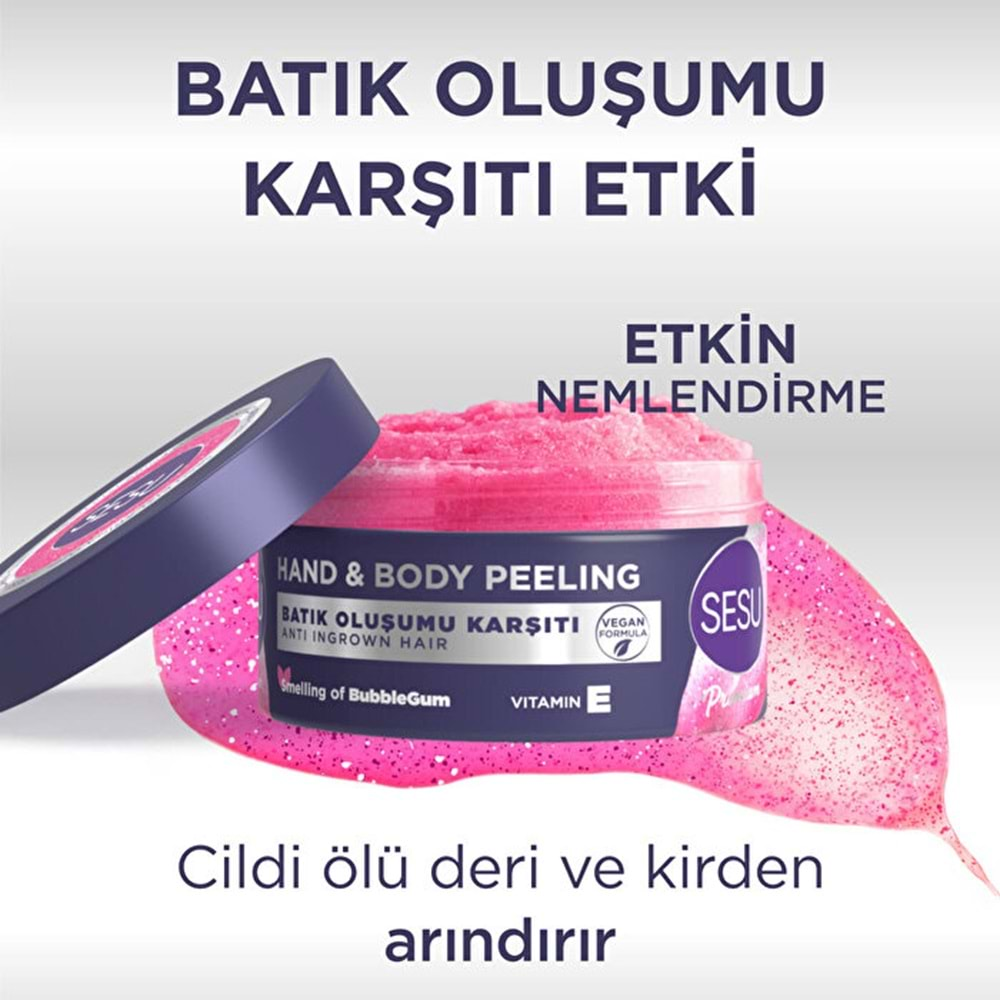 Sesu Vücut Peelingi 250ML (Hand & Body Peelıbg) (2 Li Set)