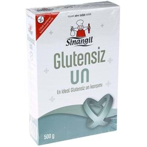 Sinangil Glutensiz Un 500GR (3 Lü Set) 1500GR Çölyak Diyetine Uygun (3PK*500GR)