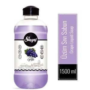 Sleepy Sıvı Sabun 1500ML Grape/Üzüm (12 Li Set)