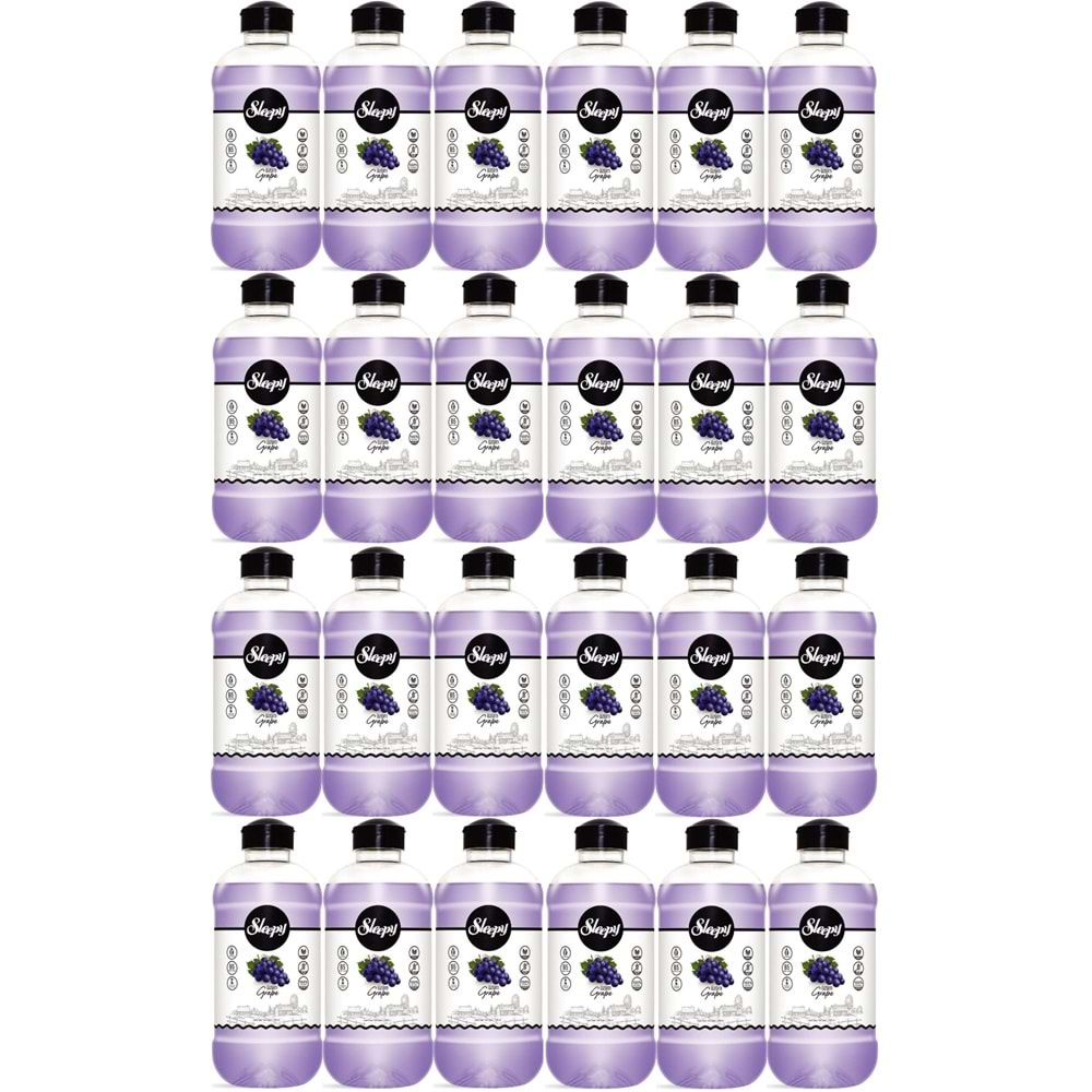 Sleepy Sıvı Sabun 1500ML Grape/Üzüm (24 Lü Set)