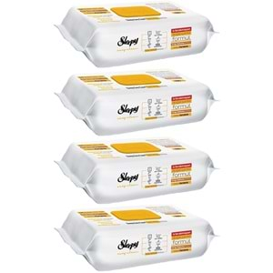 Sleepy Easy Clean Yüzey Temizlik Havlusu 100 Yaprak Arap Sabunlu Plstk Kapak (4 Lü Set) 400 Yaprak