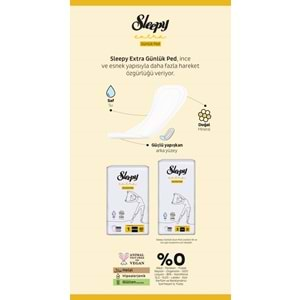 Sleepy Extra Günlük Ped Uzun 96 Adet Standart Pk (3PK*32)