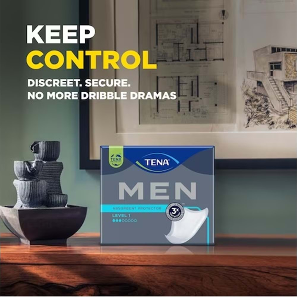 Tena Mesane Pedi Men/Erkek Level-1 48 Adet (2PK*24)