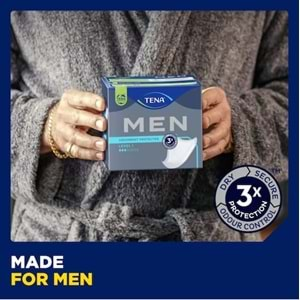 Tena Mesane Pedi Men/Erkek Level-1 216 Adet (9PK*24)