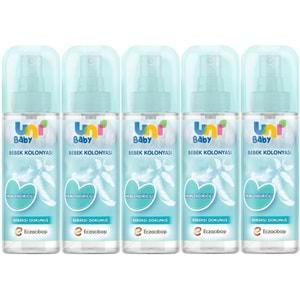 Uni Baby Bebek Kolonyası 150ML Nemlendiricili/Bebeksi Dokunuş (5 Li Set)