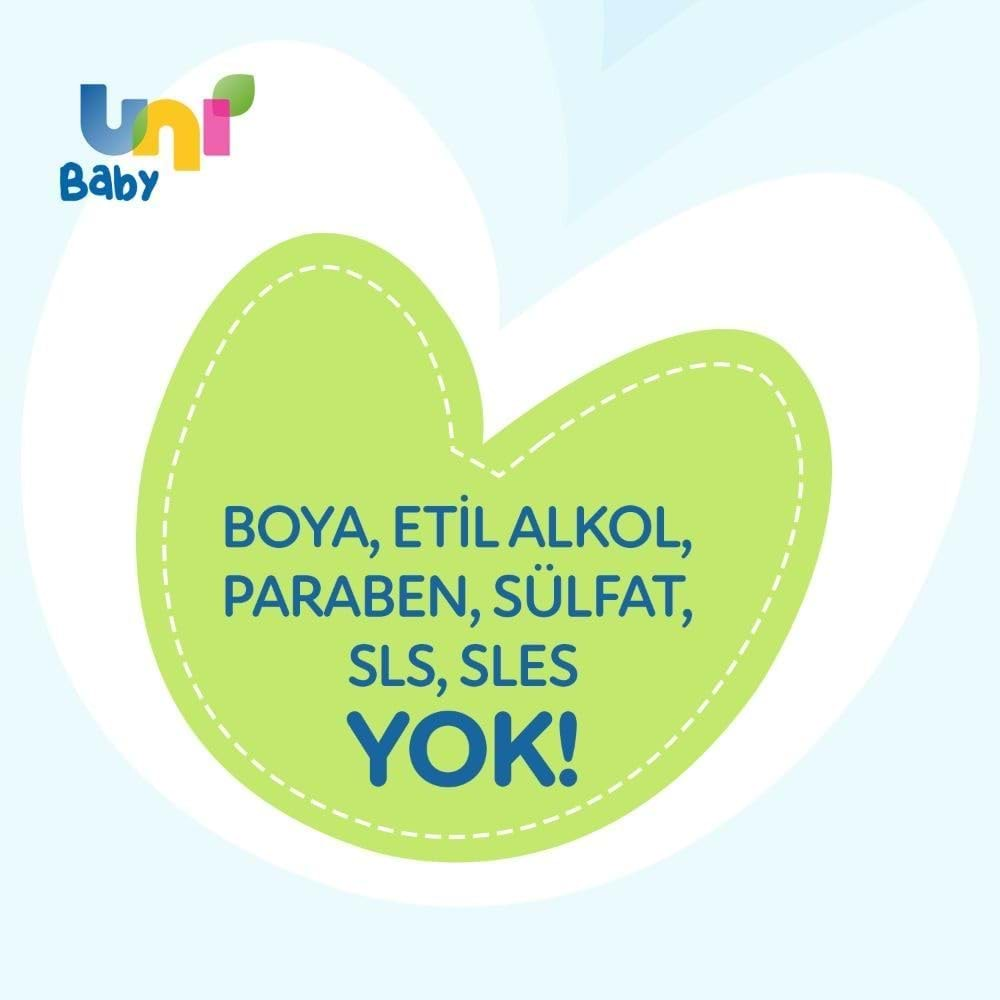 Uni Baby Bebek Şampuanı 700ML Keyifli Banyolar (Pompalı) (9 Lu Set)