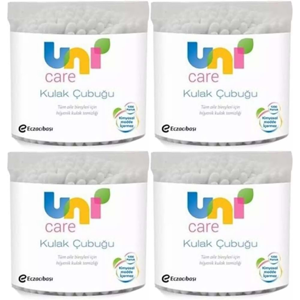 Uni Baby Kulak Temizleme Çubuğu 100 Adet (4 Lü Set)