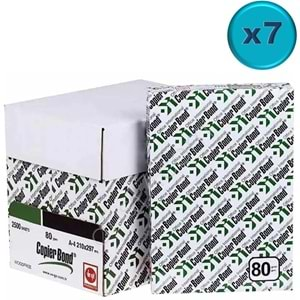 Copier Bond (Ve-Ge) A4 80GR/M2 Fotokopi Kağıdı 17500 Adet (35PK*500)