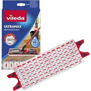 Vileda Ultramat Mikrofiber Yedek Mop (12 Li Set)