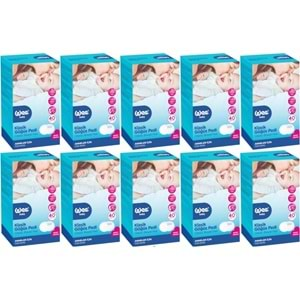 Wee Baby Klasik Göğüs Pedi (40 Lı) 400 Adet (10Pk*40)