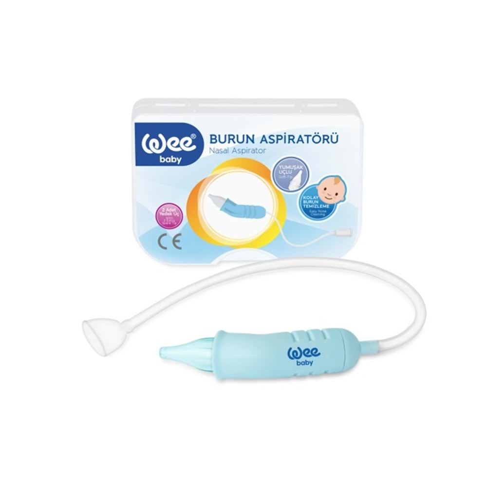 Wee Baby Burun Aspiratörü Nasal (Yeni Saklama Kabı Kutulu) (2 Li Set)