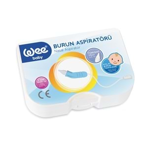 Wee Baby Burun Aspiratörü Nasal (Yeni Saklama Kabı Kutulu) (4 Lü Set)