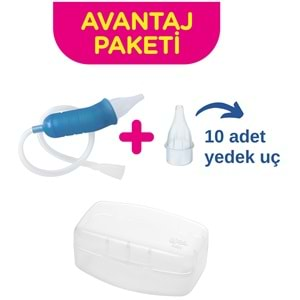 Wee Baby Burun Aspiratörü Seti Şeffaf (WEE945) (3 Lü Set)