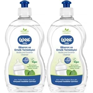 Wee Baby Biberon ve Emzik Temizleyici 500ML (Kod:346) (2 Li Set)