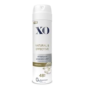 XO Deodorant 150ML Women-Kadın Natural & Effective (5 Li Set)