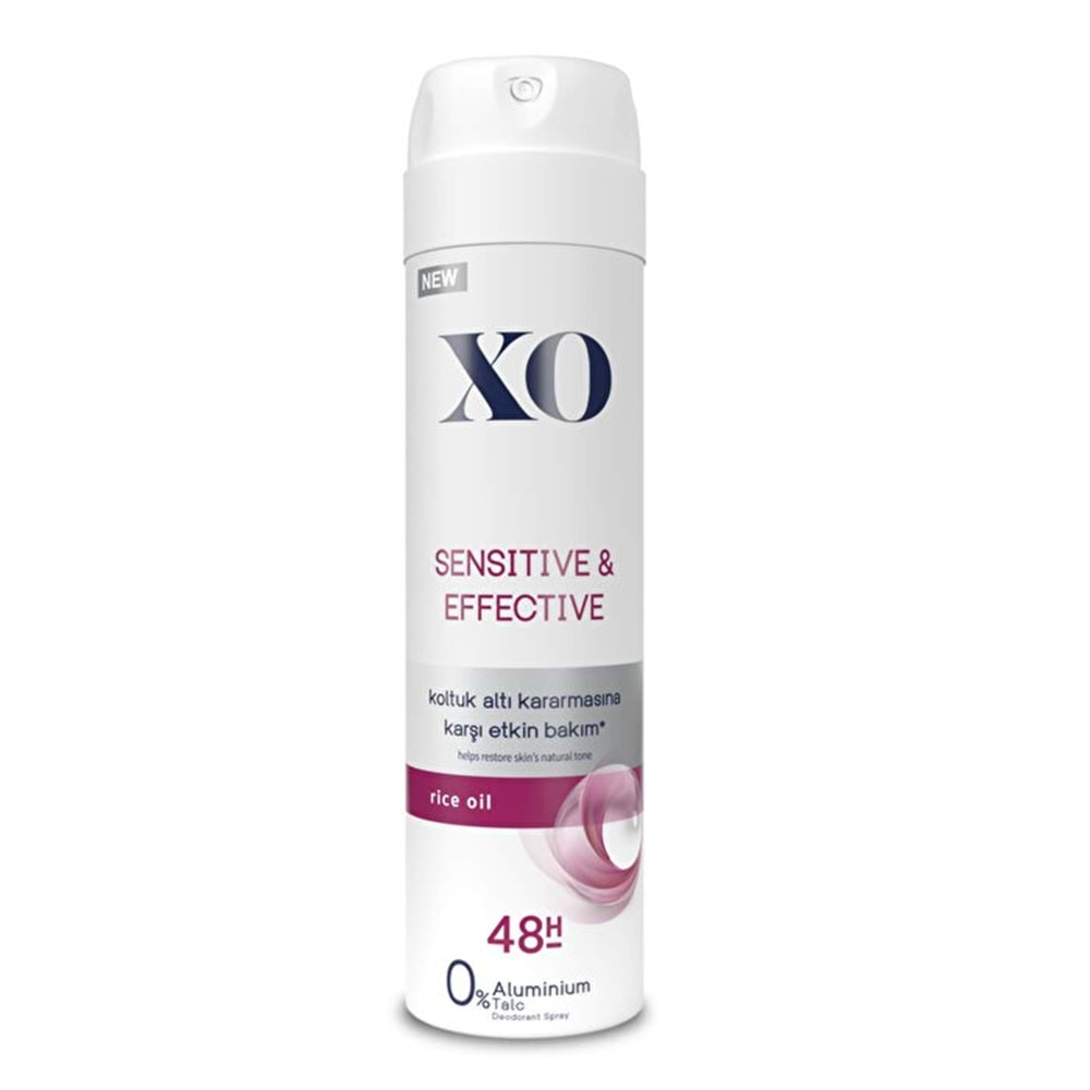 XO Deodorant 150ML Women-Kadın Sensitive & Effective (5 Li Set)