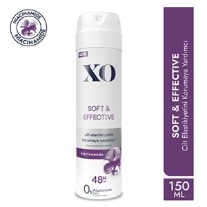 XO Deodorant 150ML Women-Kadın Soft & Effective (2 Li Set)