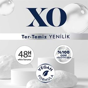 XO Deodorant 150ML Women-Kadın Soft & Effective (2 Li Set)