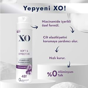 XO Deodorant 150ML Women-Kadın Soft & Effective (5 Li Set)