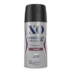 XO Deodorant 150ML Men-Erkek Sensitive & Protect (2 Li Set)