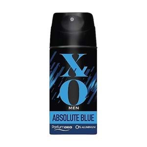 XO Deodorant 150ML Men-Erkek Absolute Blue (6 Lı Set)