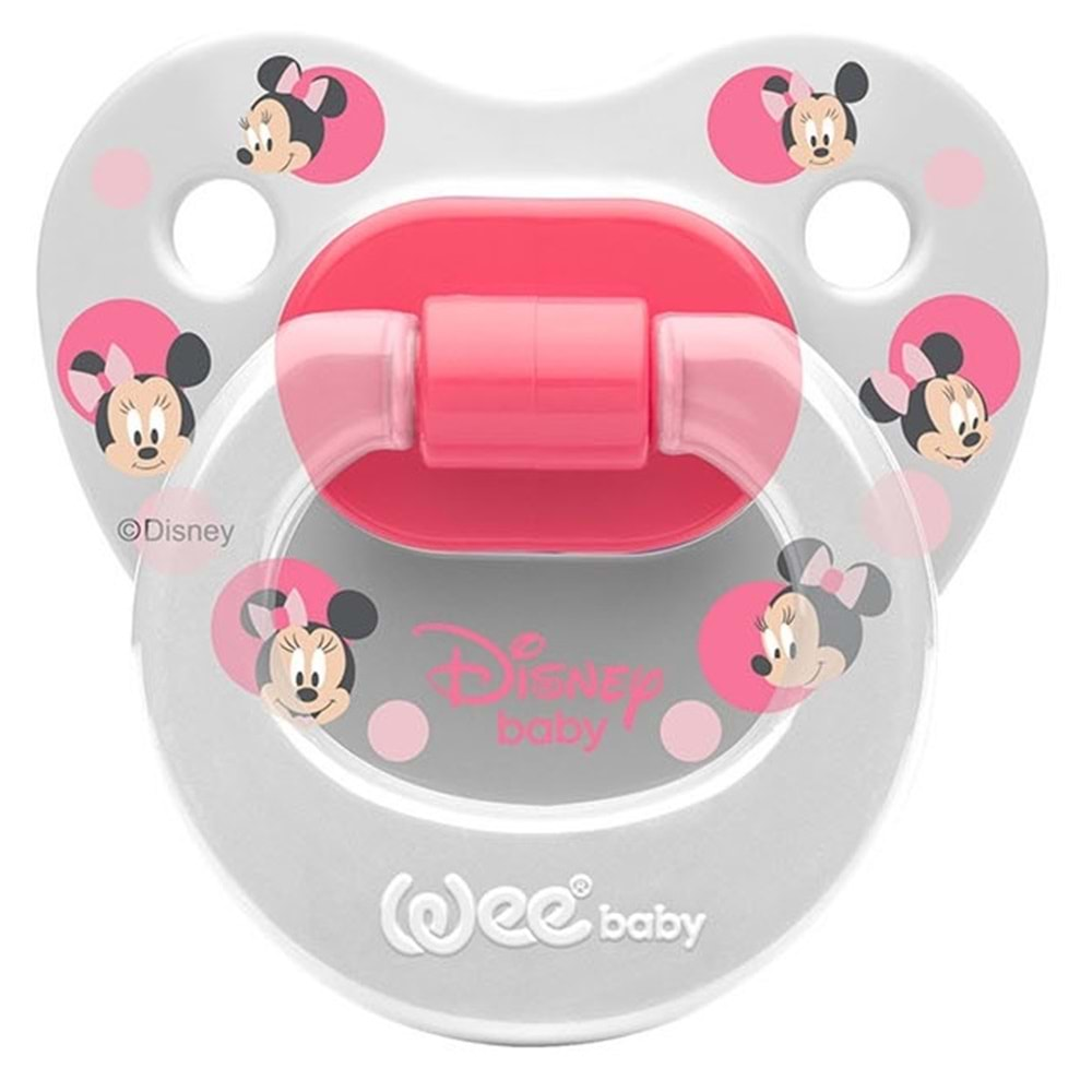 Wee Baby Disney Damaklı Emzik No:1 - Pembe