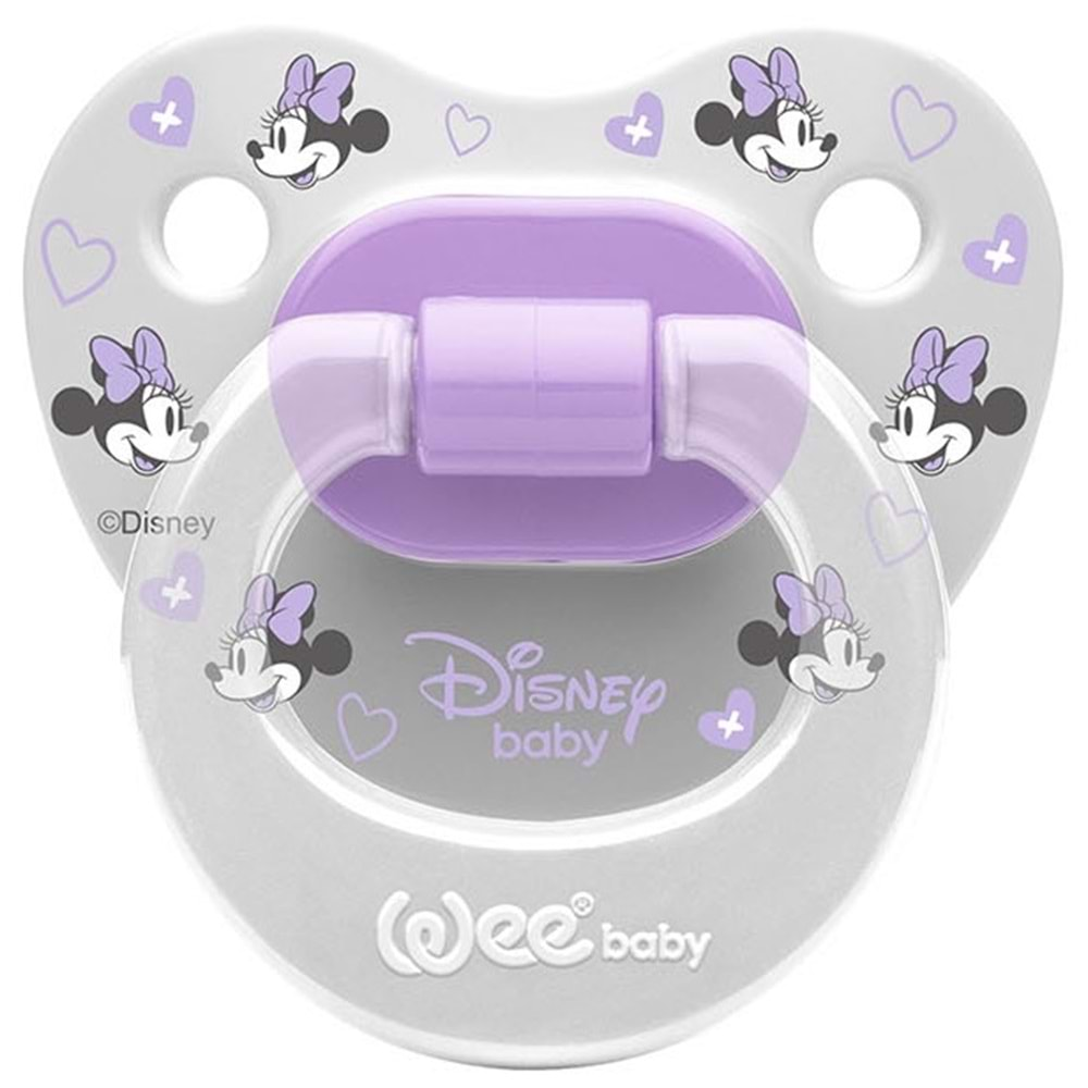 Wee Baby Disney Damaklı Emzik No:1 - Mor